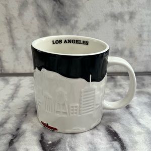 Starbucks Los Angeles Mug City 3D Relief Collector Series